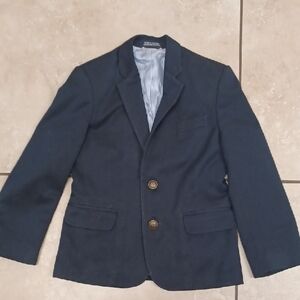 Tommy Hilfiger Boys Navy Blazer, Size 6